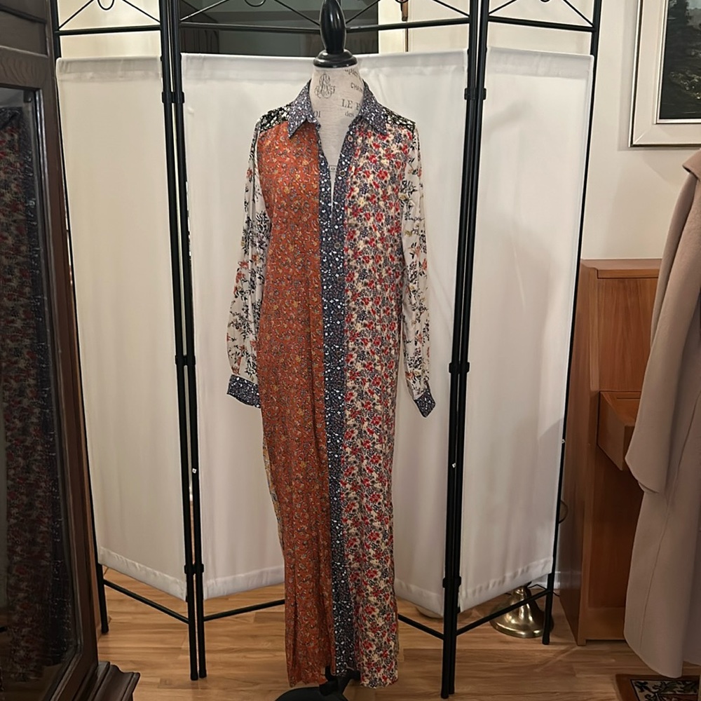 Natural Life Boho Shirt Dress